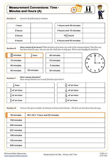 5th Grade Math Patterns Worksheets