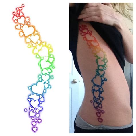 56 Best Rainbow Tattoos Images On Pinterest Tatoos