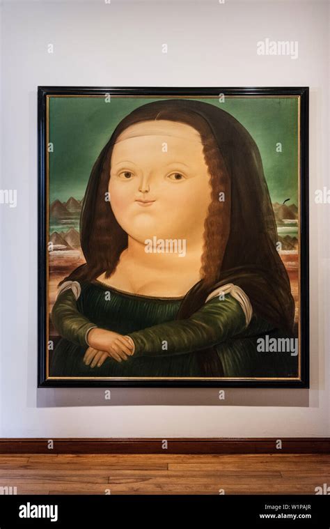 La Interpretación De Fernando Botero Mona Lisa Museo Botero Museo