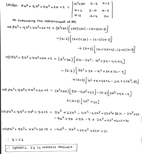 A If P X 4 Q X 3 R X 2 Sx T X 2 3x X 1 X 3 X 1 2 X X 3 X 3 X 4 3x