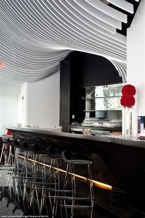 In stockholm we offer parking spaced in the garage but for a fee. HI-MACS at the W Hotel Sky Lobby Bar | HI-MACS | Lobby bar ...
