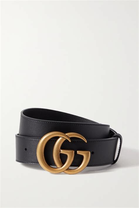 Black Leather Belt Gucci Net A Porter