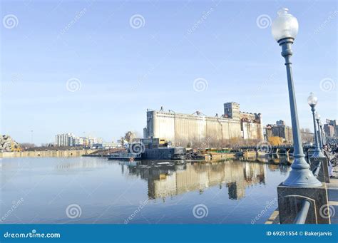 Spa on the Boat in Old Port, Montreal Editorial Stock Image - Image of