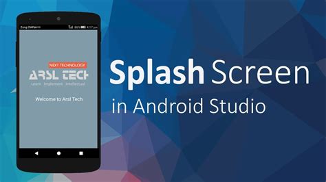 01 How To Create A Splash Screen Android In Android Studio Youtube Images