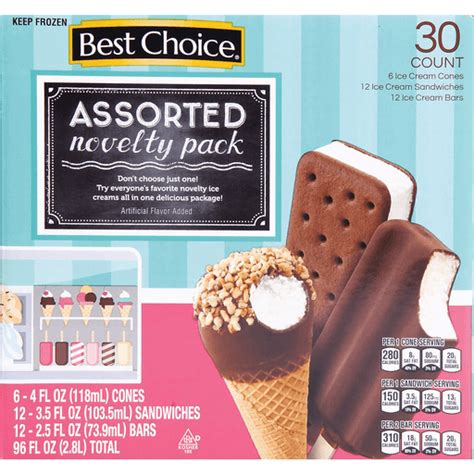 Best Choice Variety Pack 30 Ea Ice Cream Sooners
