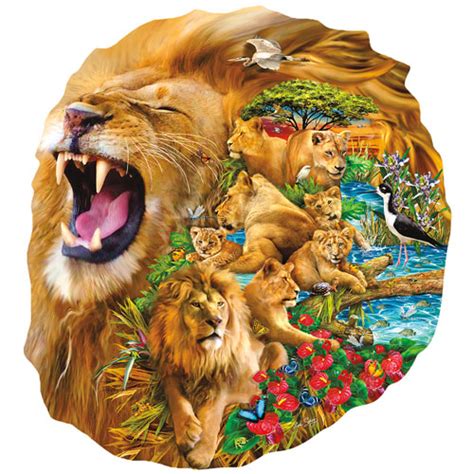 Ebay is here for you with money back guarantee and easy return. Lion Shaped 600 Piece Shaped Jigsaw Puzzle | Spilsbury