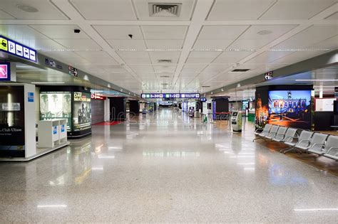 Fiumicino Airport Interior Editorial Photo Image Of Corridor 66161661