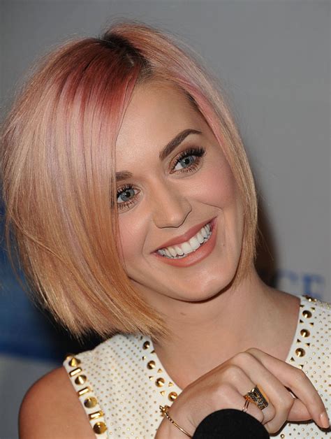 Katy Perrys Blonde Bob 20 Best Celebrity Hairstyles Of 2012