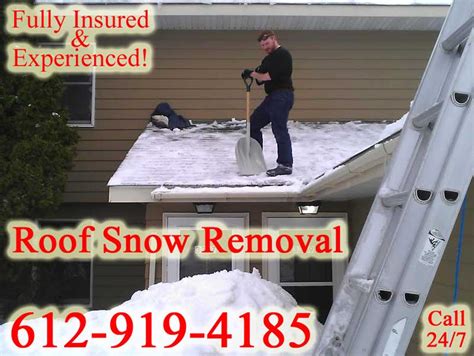 Michigan Roof Snow Removal Mi Removing Roof Snow Mi