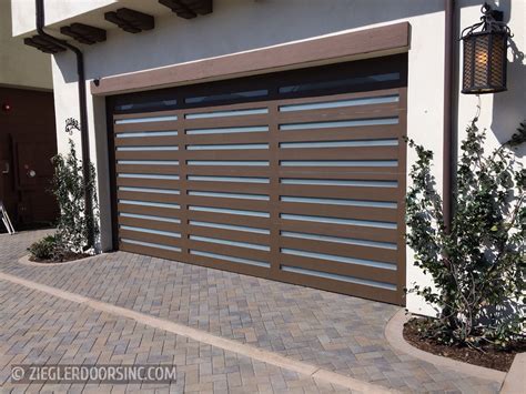Insulated garage door (1141) non insulated garage door (286) overall width. Modern Composite Garage Doors - Ziegler Doors, Inc.