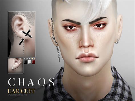 Sims 4 Ccs The Best Ear Cuff By Pralinesims