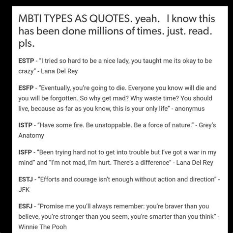 Mbti Memes On Instagram Types As Quotes Credit Infj Ftw Tumblr