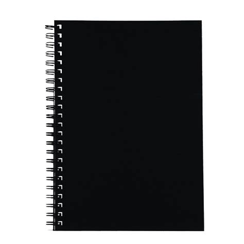 Spirax 512 Hardcover A4 Spiral Notebook 200 Pages Black 56512bk