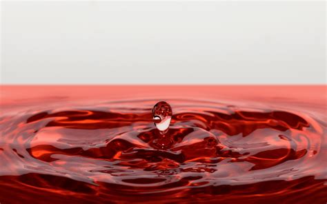 Download Wallpaper 3840x2400 Drop Splash Macro Liquid Red 4k Ultra