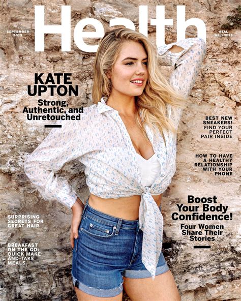 Kate Upton Health Magazine Photoshoot September 2019 Hot Celebs Home