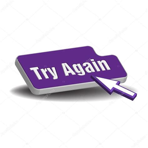 Try Again Button — Stock Vector © Oxlock 53473101