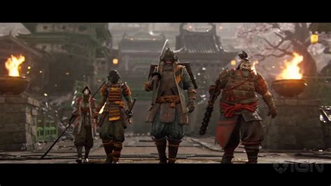 For Honor Viking Samurai And Knight Factions Trailer Gamescom