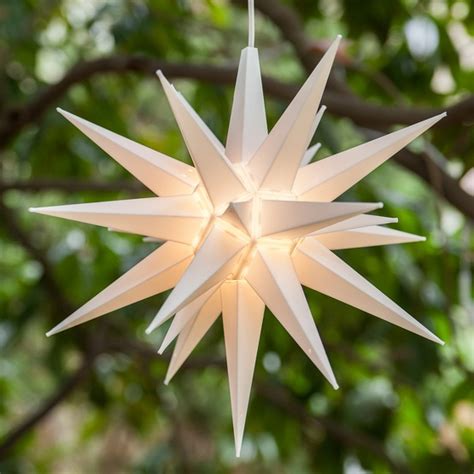 Moravian Stars 14 White Led Moravian Star