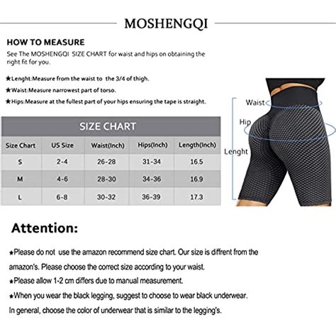 Moshengqi Womens Butt Lifting Workout Shorts Biker High Waisted Athletic Yoga Shortss8 Dark