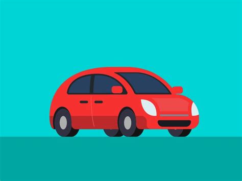 Car Animation Car Animation Colorful Stationery Motion Graphics Design