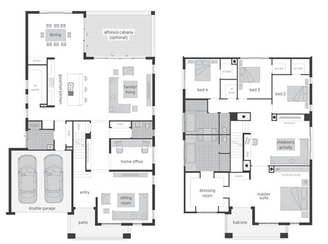 Use the following search parameters to narrow your results Floor Plan Modern Family House in 2020 | Modern family ...