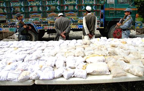 Afghanistan Nangarhar Drug Captured