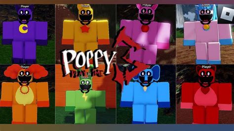 Roblox Poppy Playtime Chapter 3 Smiling Critters Rp Todos Os