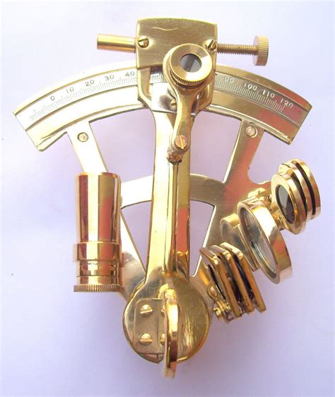 nauticalmart 4 5 brass nautical ship instrument astrolabe marine brass sextant sextants