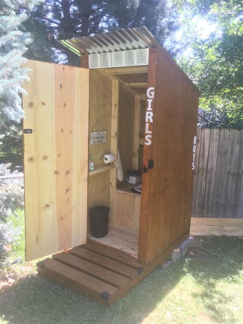 My Simple Outhouse Ana White