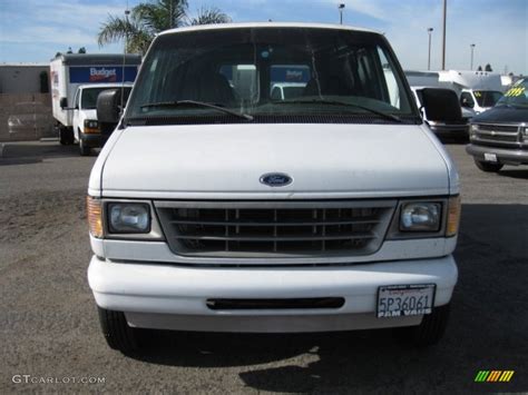 1996 Oxford White Ford E Series Van E250 Cargo 58852538 Photo 2