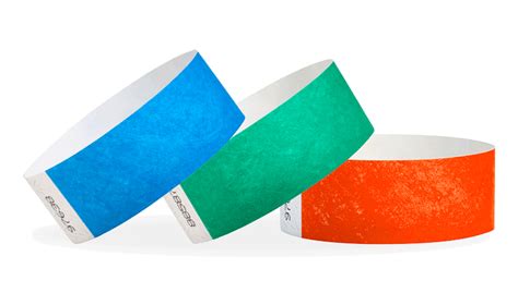 1 Tyvek® Wristbands In Stock Wristbands