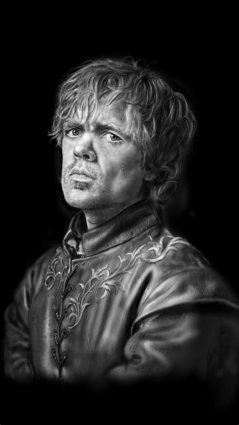 Tyrion Lannister Drawing - Tyrion Lannister From Game Of Thrones Charcoal Drawing Gameofthrones ...