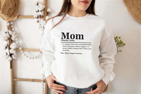 Cool Mom Sweatshirt Fun Cozy Sweatshirt T For Sister Etsy
