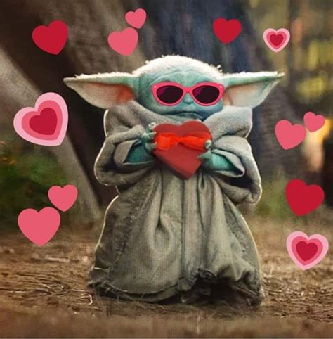 Pin By Stephanie On Baby Yoda Memes Valentines Wallpaper Nerdy