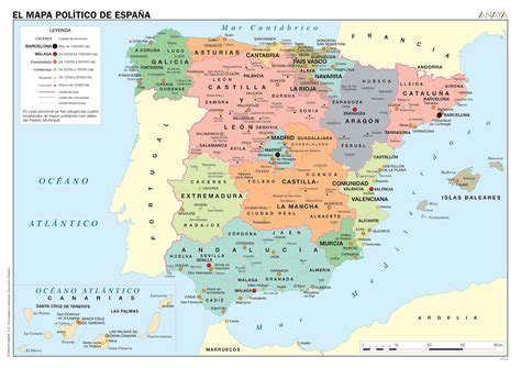 Mapas Da Espanha