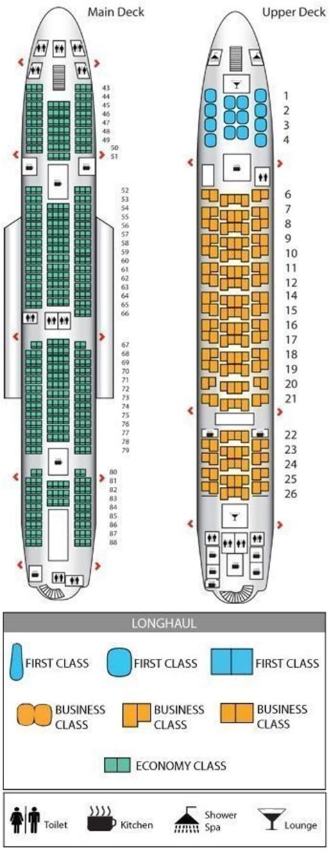 A380 Emirates Seating