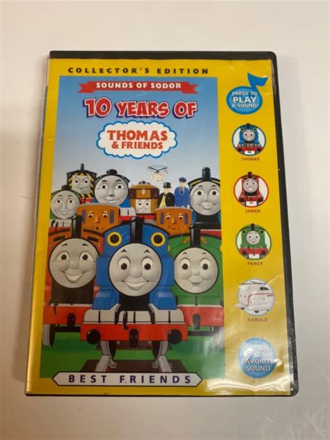 Thomas The Train Sounds Of Sodor 10 Years Of Thomas And Friends Dvd £411