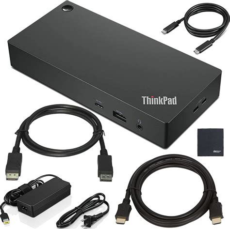 Lenovo Thinkpad Dock Usb Type C Gen 2 Con 4k 40ay0090us Cavo Hdmi