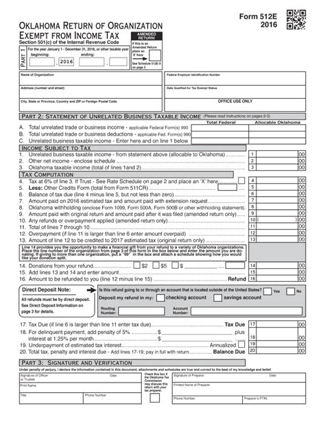 2016 Oklahoma Income Tax Forms Fill Out And Sign Online Dochub
