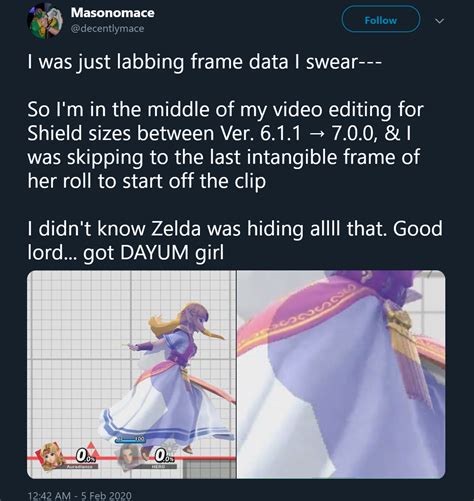 Double Cheeked Up Zeldas Super Smash Bros Ultimate Butt Zeldass