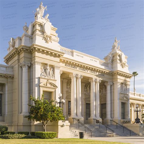 Riverside County Courthouse Riverside California Stock Images Photos