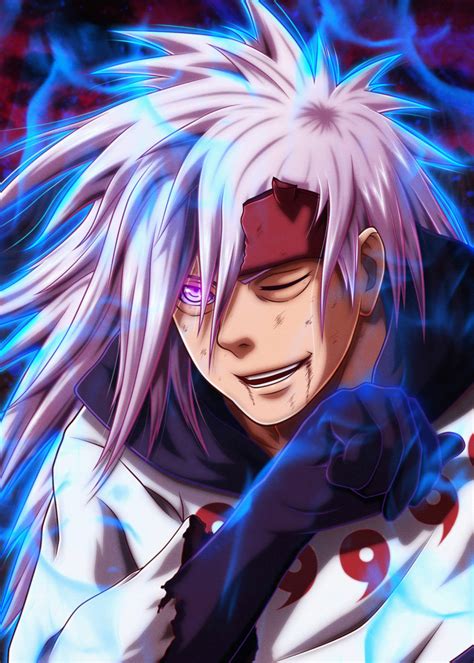 Madara Anime And Manga Poster Print Metal Posters Displate Madara