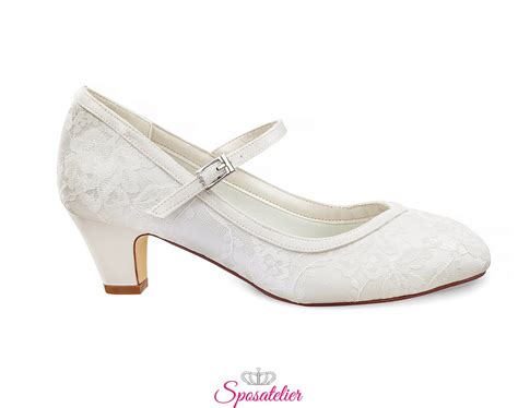 Scopri la nostra selezione di scarpe da sposa realizzate con qualità italiana, comode ed eleganti per ogni tipo di cerimonia! Scarpe da sposa comode online in pizzo con tacco 5 cm ...