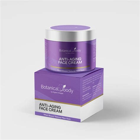 Anti Aging Face Cream Botanical Body