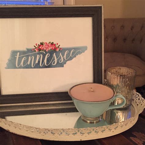 When does stanley's greenhouse open for the season? Floral & Watercolor Tennessee Print // Multiple Sizes ...