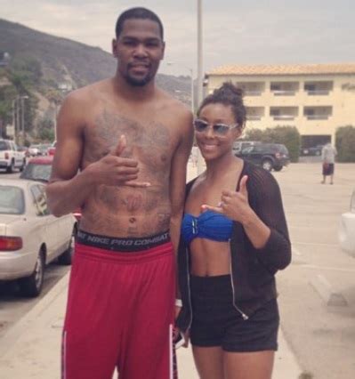 Kevin Durant and girlfriend/fiancee Monica Wright supposedly taking a break