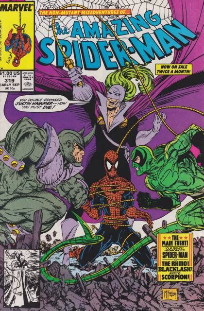 The Amazing Spider Man 317 The Sand And The Fury Issue