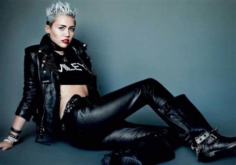 Miley Cyrus Strips For Magazine Shoot Hollywood News India Tv