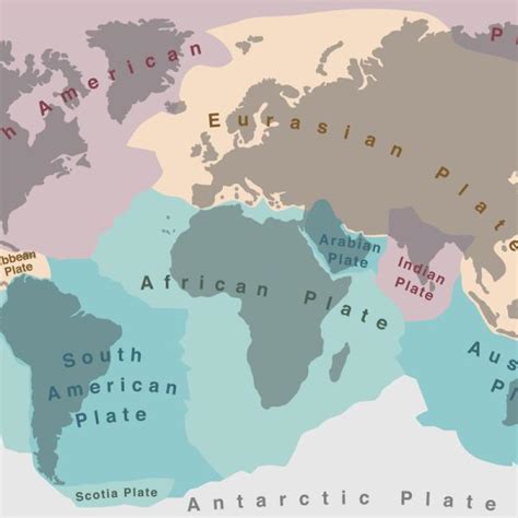 Descubrir Imagen Planisferio De Las Placas Tectonicas De Mexico Hot