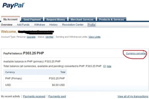 Maybe you would like to learn more about one of these? How to convert USD to PHP Paypal funds